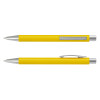Unley Soft Touch Pens Yellow